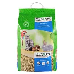 Гигиенический наполнитель Cat's Best Universal 20 л / 11 кг древесный