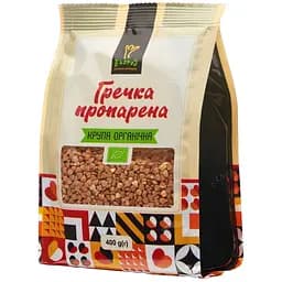 Крупа гречана Екород Органічна, пропарена, 400 г