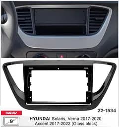 Перехідна рамка Hyundai Accent, Solaris Carav 22-1534 - мініатюра 4