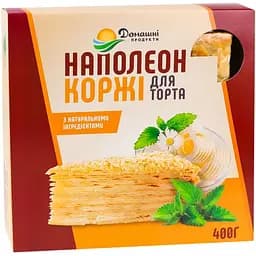 Коржі для торта Домашні продукти Наполеон 400 г
