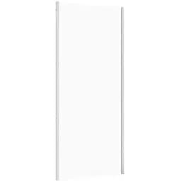 Стенка к распашной двери Cersanit Larga 90x195 профиль хром S932-132, прозрачный, хром