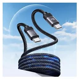 Кабель Usams US-SJ704 60W Magnetic Data Cable Type-C To Type-C-Rui Series 1 м tarnish - мініатюра 3