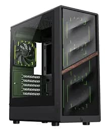 Корпус GameMax Aeris 330 M Tempered Glass без БЖ Black (AERIS 330 MB)