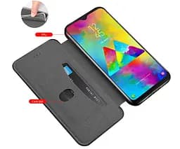 Чохол-книжка Primolux Besus для Samsung Galaxy M20 (SMM205) Black - мініатюра 3