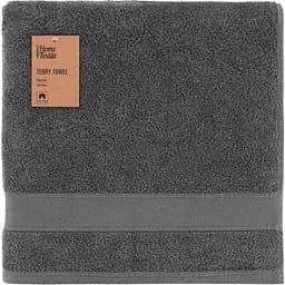 Рушник махровий Ardesto SuperSoft 70х140 см 100% бавовна темно-сірий (ART2270MC) 