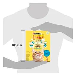 Сухий корм для котів Friskies з лососем та овочами 300 г - мініатюра 2