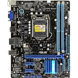 Материнская плата ASUS P8H61-M LX3 R2.0 (P8H61-M LX3 R2.0) (Socket 1155, Intel H61, Micro-ATX) Б/у