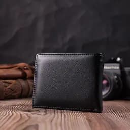 Чоловічий шкіряний гаманець ST Leather 11,5х8,7х1 см acs0028303 - мініатюра 7