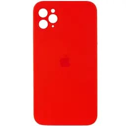 Чохол Epik Silicone Case Square Full Camera Protective AA для Apple iPhone 11 Pro Max 6.5 Червоний/Red