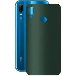 Захисна плівка StatusSKIN для Huawei P20 Lite Корпус Вініл Зелена матова - мініатюра 1