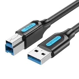Кабель Vention COOBD USB 3.0 Type-A Male to Type-B Male Printer Cable 0.5m, Black (COOBD)
