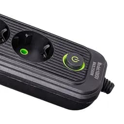 Мережевий фільтр-подовжувач EURO 4 розетки 3 USB 2,8 метра Yiwu HP-5-13MF - мініатюра 21