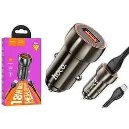 Зарядний пристрій Hoco Z46 Micro QC3.0 1 x USB/18W