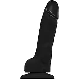 Реалістичний фалоімітатор Strap-On-Me Soft Realistic Dildo Black - Size M