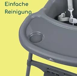 Стільчик для годування Bebe Confort Meely, темно-сірий, (2712551210) - мініатюра 4