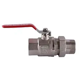 Кран кульовий прямий з американкою Selba 1 1/4″ КР SL1509