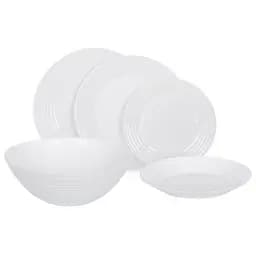 Сервиз Luminarc Harena, 6 персон, 19 предметов, белый (L3271)