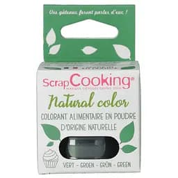 Харчовий барвник ScrapCooking натуральний зелений 10 г