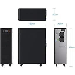 ДБЖ Marsriva MR-US6K, 6кВА/6кВт, 1:1 phase, Smart Online UPS, 16x12V/9Ah - мініатюра 4