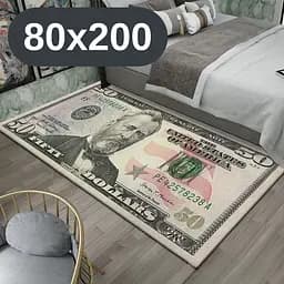 Стильний та зносостійкий килим для дому "50 доларів" 80х200 KT8000304
