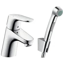 Змішувач для умивальника Hansgrohe Focus з гігієнічним душем (31926000)