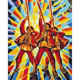 Картина по номерам Brushme Трембиты © Oleg Loburak 40x50 см