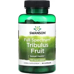 Натуральна добавка Swanson Full Spectrum Tribulus Fruit 500 мг 90 капсул