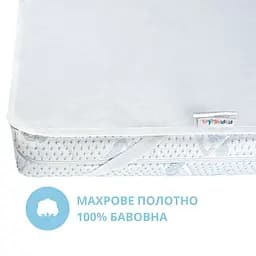 Наматрацник водонепроникний Papaella дитячий з резинками 60х120х15 см (8000035491) - мініатюра 7