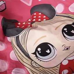 Підковдра MirSon Бязь Kids Time 17-0699 LOL Dolls 143х210 рожева (2200010456882) - мініатюра 5