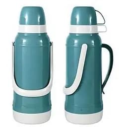 Термос Ardesto Gemini Gourmet, пластик, стеклянная колба, синий, 2000 мл (AR2620BLG)