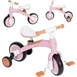 Біговел-велосипед Ecotoys Freedom 3 в 1 Pink