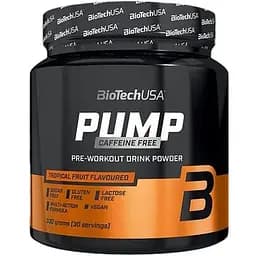 Предтренировочный комплекс BiotechUSA Pump Caffeine Free Лимонный чай 330 г