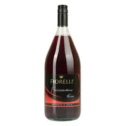 Напій на основі вина Fiorelli Frizzantino Rosso, червоний, напівсолодкий, 7,5%, 1,5 л (ALR6175)