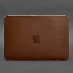 Чохол із натуральної шкіри BlankNote для MacBook 13 дюйм Світло-коричневий - мініатюра 3