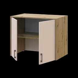 Антресоль висока Doros Ронді Дуб Артізан/Кашемір 2 ДСП 82х52х65 (41516181) - мініатюра 2