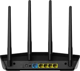 Wi-Fi маршрутизатор Asus Black - мініатюра 3
