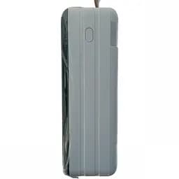 Павербанк Smart Power Bank з екраном та ліхтариком 60000 mAh White (11232) - мініатюра 4