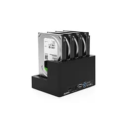 Док-станція для накопичувачів Maiwo 4*HDD 2,5"/3,5" SATA/SSD USB3.0 (K3094A) - мініатюра 6