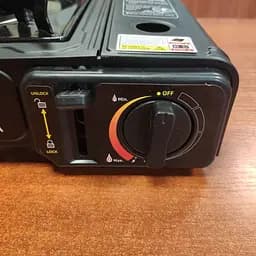 Газовий пальник Portable Gas Stove BDZ-155-A, з регулятором полум'я, сопло Ø23 мм, автоматичний підпал - мініатюра 4