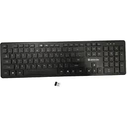 Клавіатура Defender Comfort MT Wireless UA Black (450950) - мініатюра 2
