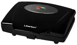 Бутербродниця Liberton LSM-7510, Black/Gray, 750W, пластини трикутні сендвічі 4шт, антипригарне покриття, індикатор готовності - мініатюра 2