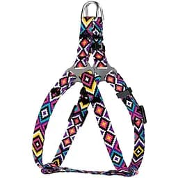 Шлея для собак дрібних порід BronzeDog Urban Йорк XS 33-40 см фіолетова