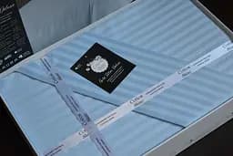 Постільна білизна Sky Blue Сатин-Stripe Cotton Shine pbe0052027 - мініатюра 2
