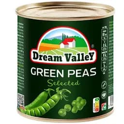 Зеленый отборной горошек Dream Valley 400 г