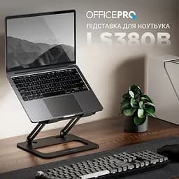 Підставка для ноутбука OfficePro Black Steel (LS380B) - мініатюра 10