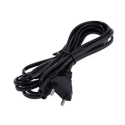Кабель питания Atcom С73M Powercord C7 2 pin - CEE7/16 Black 3m - мініатюра 2