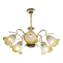 Люстра підвісна Brille флористика E27 60W G (LK-092S/5)