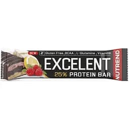 Батончик протеиновый Nutrend Excelent Protein Bar лимон-творог-малина с клюквой 85 г