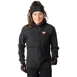 Куртка жіноча Dynafit Trail Reflective Wind Jacket Women M Чорний