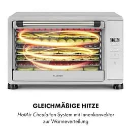 Дегідратор-сушарка для овочів фруктів Klarstein Mega Jerky 650 Вт 35-80°C (10035927) - мініатюра 7